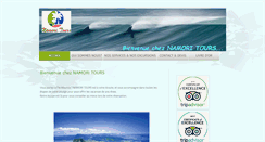 Desktop Screenshot of namori-tours.com